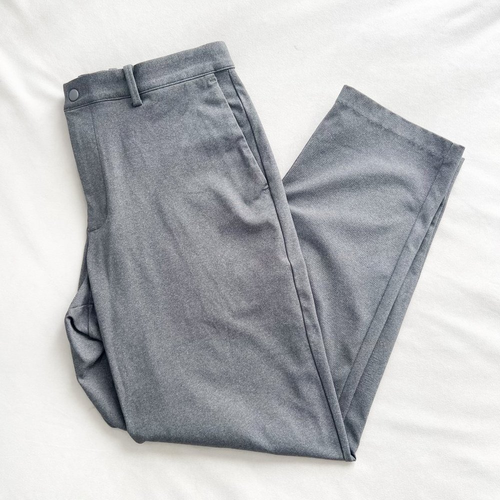 Uniqlo Light Grey Smart Ankle Pants